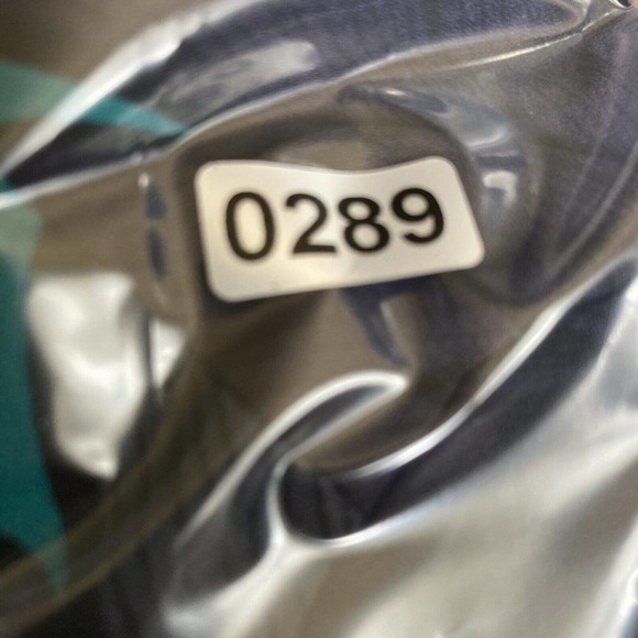 Loft Blue Floral Blouse Roll Tab Sleeve Size Small Polyester Chest Pocket - Picture 11 of 11